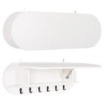 Αγόρασε ΚΡΕΜΑΣΤΡΑ ΕΙΣΟΔΟΥ & ΚΛΕΙΣΤΟ ΡΑΦΙ STOR HM18078.01 ΜΕΛΑΜΙΝΗ ΛΕΥΚΗ 84x15.5x28.5Υεκ σε μοναδική τιμή στο clickforshop.gr