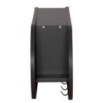 ΚΡΕΜΑΣΤΡΑ ΕΙΣΟΔΟΥ & ΚΛΕΙΣΤΟ ΡΑΦΙ STOR HM18078.03 ΜΕΛΑΜΙΝΗ ΣΚΟΥΡΟ ΓΚΡΙ 84x15.5x28.5Υεκ - Image 4