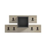 Αγόρασε ΚΡΕΜΑΣΤΡΑ ΕΙΣΟΔΟΥ & ΡΑΦΙ SLOT HM18077.02 ΜΕΛΑΜΙΝΗ SONAMA-ΓΚΡΙ 69x12x32Υεκ σε μοναδική τιμή στο clickforshop.gr