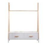 ΚΡΕΜΑΣΤΡΑ ΜΕ ΣΥΡΤΑΡΙΑ ΠΑΙΔΙΚH PASCHAL HM2491.03 ΜΕΛΑΜΙΝΗ-ΞΥΛΟ ΠΕΥΚΟΥ 80x40x130Υεκ - Image 4