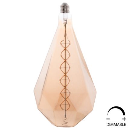 Αγόρασε ΛΑΜΠΤΗΡΑΣ LED FILAMENT 8W E27 3000K GOLD COLOR DIMMABLE HM4057 σε μοναδική τιμή στο clickforshop.gr