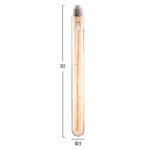 ΛΑΜΠΤΗΡΑΣ HM4190 LED FILAMENT 6W E27 3000K ΧΡΥΣΟ DIMMABLE - Image 2