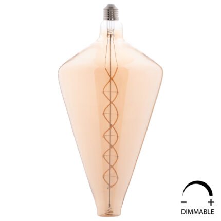 Αγόρασε ΛΑΜΠΤΗΡΑΣ LED FILAMENT 8W E27 3000K GOLD COLOR DIMMABLE HM4054.02 σε μοναδική τιμή στο clickforshop.gr