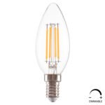 Αγόρασε ΛΑΜΠΤΗΡΑΣ LED FILAMENT 4W E14 3000K ΔΙΑΦΑΝΟΣ DIMMABLE HM4048.01 σε μοναδική τιμή στο clickforshop.gr