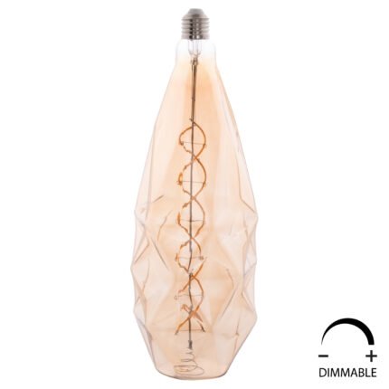 Αγόρασε ΛΑΜΠΤΗΡΑΣ LED FILAMENT 8W E27 3000K GOLD COLOR DIMMABLE HM4058 σε μοναδική τιμή στο clickforshop.gr
