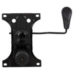 ΜΕΤΑΛΛΙΚΗ ΒΑΣΗ ΚΑΘΙΣΜΑΤΟΣ ΓΙΑ ΚΑΡΕΚΛΕΣ ΓΡΑΦΕΙΟΥ 22X15εκ HM11374 - Image 5