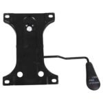 ΜΕΤΑΛΛΙΚΗ ΒΑΣΗ ΚΑΘΙΣΜΑΤΟΣ ΓΙΑ ΚΑΡΕΚΛΕΣ ΓΡΑΦΕΙΟΥ 22X15εκ HM11374 - Image 6