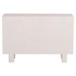 ΜΠΟΥΦΕΣ ΣΕΙΡΑ SANTORINI HM18048 MDF ΣΕ ΥΠΟΛΕΥΚΟ ΧΡΩΜΑ-3 ΣΥΡΤΑΡΙΑ & 2 ΠΟΡΤΕΣ 120x38x80Υεκ. - Image 6