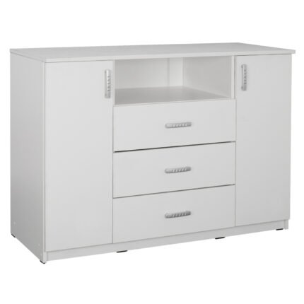 Αγόρασε ΜΠΟΥΦΕΣ ΜΕ 2 ΝΤΟΥΛΑΠΙΑ Κ 3 ΣΥΡΤΑΡΙΑ ADLER ΛΕΥΚΟΣ HM2430.03 120X45X85Y εκ. σε μοναδική τιμή στο clickforshop.gr