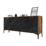 Αγόρασε ΜΠΟΥΦΕΣ ΜΕΛΑΜΙΝΗΣ HM9428.03 ΚΑΡΥΔΙ ΚΑΙ ΟΨΗ ΜΑΥΡΟ ΜΑΡΜΑΡΟ 180x35x78Υεκ. σε μοναδική τιμή στο clickforshop.gr