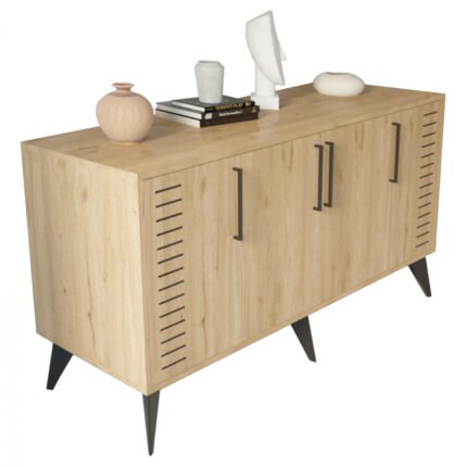 Αγόρασε ΜΠΟΥΦΕΣ ΣΕ ΦΥΣΙΚΟ ΧΡΩΜΑ HM9252.01 160x41x79 εκ. σε μοναδική τιμή στο clickforshop.gr