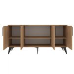 ΜΠΟΥΦΕΣ ΣΕ ΦΥΣΙΚΟ ΧΡΩΜΑ HM9252.01 160x41x79 εκ. - Image 5