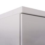 ΝΤΟΥΛΑΠΑ 2ΦΥΛΛΗ BAILEY ΜΕ ΤΡΙΑ ΡΑΦΙΑ HM337.05 ΜΕΛΑΜΙΝΗ ΛΕΥΚΗ 60Χ43Χ181Υεκ. - Image 6
