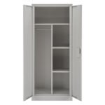 ΝΤΟΥΛΑΠΑ 2ΦΥΛΛΗ ΜΕΤΑΛΛΙΚΗ HRONDA HM5749.21 ME ΧΩΡΙΣΜΑ & ΚΛΕΙΔΑΡΙΑ 70x40x170Υεκ. - Image 3