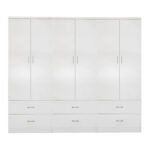 Αγόρασε ΝΤΟΥΛΑΠΑ 6ΦΥΛΛΗ REINA ME 6 ΣΥΡΤΑΡΙΑ HM21060.05 ΜΕΛΑΜΙΝΗ ΣΕ ΛΕΥΚΟ 240x42x181Υεκ. σε μοναδική τιμή στο clickforshop.gr