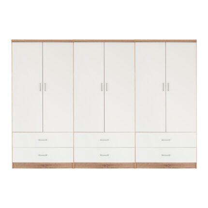 Αγόρασε ΝΤΟΥΛΑΠΑ 6ΦΥΛΛΗ REINA ME 6 ΣΥΡΤΑΡΙΑ HM21060.06 ΜΕΛΑΜΙΝΗ ΣΕ ΛΕΥΚΟ-ΣΟΝΑΜΑ 240x42x181Υεκ σε μοναδική τιμή στο clickforshop.gr