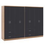 Αγόρασε ΝΤΟΥΛΑΠΑ 8ΦΥΛΛΗ BRIANA HM21237.01 ΜΕΛΑΜΙΝΗ SONAMA & ΣΚΟΥΡΟ ΓΚΡΙ 241x42