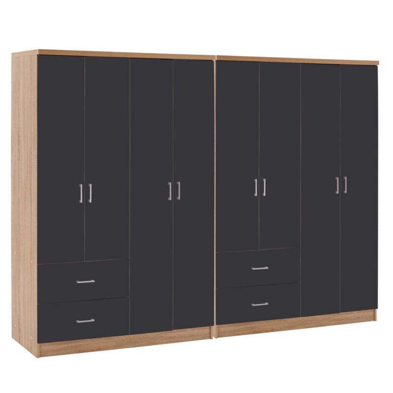 Αγόρασε ΝΤΟΥΛΑΠΑ 8ΦΥΛΛΗ BRIANA HM21237.01 ΜΕΛΑΜΙΝΗ SONAMA & ΣΚΟΥΡΟ ΓΚΡΙ 241x42