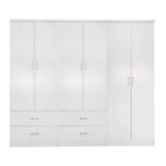 Αγόρασε ΝΤΟΥΛΑΠΑ REINA HM21062.05 6ΦΥΛΛΗ ME 4 ΣΥΡΤΑΡΙΑ-ΜΕΛΑΜΙΝΗ ΣΕ ΛΕΥΚΟ 240x43x181Υεκ. σε μοναδική τιμή στο clickforshop.gr