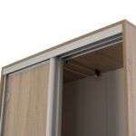 ΝΤΟΥΛΑΠΑ ΣΥΡΟΜΕΝΗ ADLER ΜΕΛΑΜΙΝΗΣ 90x45x210Yεκ. SONAMA OAK 2ΦΥΛΛΗ HM2436.01 - Image 5