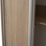 ΝΤΟΥΛΑΠΑ ΣΥΡΟΜΕΝΗ ADLER ΜΕΛΑΜΙΝΗΣ 90x45x210Yεκ. SONAMA OAK 2ΦΥΛΛΗ HM2436.01 - Image 6