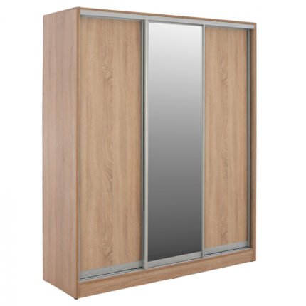 Αγόρασε ΝΤΟΥΛΑΠΑ ΣΥΡΟΜΕΝΗ ADLER  ΜΕΛΑΜΙΝΗΣ SONAMA ΜΕ ΚΑΘΡΕΦΤΗ 3ΦΥΛΛΗ HM2461.01  183x60x220 εκ. σε μοναδική τιμή στο clickforshop.gr