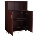 ΝΤΟΥΛΑΠΙ ΓΡΑΦΕΙΟΥ VALORA ΕΠΑΓΓΕΛΜΑΤΙΚΟ HM2058.12 WENGE 80x38x118,5 - Image 3