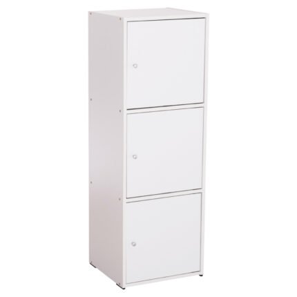 Αγόρασε ΝΤΟΥΛΑΠΙ ΜΕ 3 ΑΠΟΘ. ΧΩΡΟΥΣ SORIANO HM9939.01 ΛΕΥΚΗ ΜΕΛΑΜΙΝΗ 40x39x119Υεκ. σε μοναδική τιμή στο clickforshop.gr