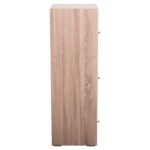 ΝΤΟΥΛΑΠΙ ΜΕ 3 ΑΠΟΘ. ΧΩΡΟΥΣ SORIANO HM9939.11 SONAMA OAK ΜΕΛΑΜΙΝΗ 40x39x119Υεκ. - Image 4