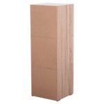 ΝΤΟΥΛΑΠΙ ΜΕ 3 ΑΠΟΘ. ΧΩΡΟΥΣ SORIANO HM9939.11 SONAMA OAK ΜΕΛΑΜΙΝΗ 40x39x119Υεκ. - Image 5