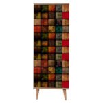 ΝΤΟΥΛΑΠΙ ΠΑΠΟΥΤΣΟΘΗΚΗ ΜΕΛΑΜΙΝΗΣ ΗΜ8954.01 SONAMA 50Χ38Χ135 εκ. - Image 4