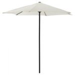 ΟΜΠΡΕΛΑ ΑΛΟΥΜΙΝΙΟΥ Φ250x236 εκ.ΜΕ 6 ΑΚΤΙΝΕΣ KACEN HM6030.02 ΕΚΡΟΥ ΓΚΡΙ - Image 3