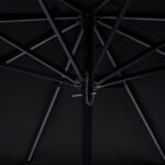 ΟΜΠΡΕΛΑ ΕΠΑΓΓΕΛΜΑΤΙΚΗ DARWIN 2.35Μ ΓΚΡI ΜΕ ΜΑΥΡΟ ΑΚΡΥΛΙΚΟ ΠΑΝΙ HM6000.03 - Image 4