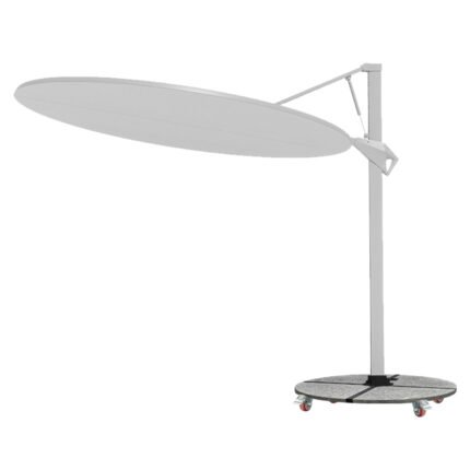 Αγόρασε ΟΜΠΡΕΛΑ ΜΕ ΒΑΣΗ ΣΕΙΡΑ CANNOPY HM21285.02 ΑΛΟΥΜΙΝΙΟ & ΓΡΑΝΙΤΗΣ-ΛΕΥΚΟ ΧΡΩΜΑ Φ2