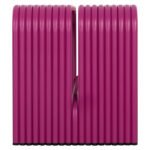 ΠΑΓΚΑΚΙ 2-ΘΕΣΙΟ ΣΕΙΡΑ INTREPID HM6327.05 ΑΛΟΥΜΙΝΙΟ ΣΕ ΜΩΒ ΧΡΩΜΑ 109,5x37x42Υ - Image 4