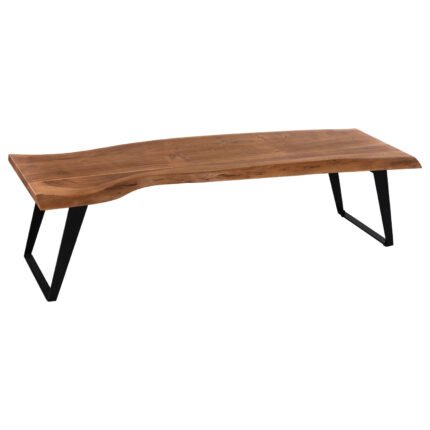 Αγόρασε ΠΑΓΚΑΚΙ ALICIA 4εκ.ΠΑΧΟΣ ΑΠΟ ΜΑΣΙΦ ΞΥΛΟ ΑΚΑΚΙΑΣ ΦΥΣΙΚΟ HM8170.11 177x40x46Y εκ. σε μοναδική τιμή στο clickforshop.gr