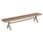 Αγόρασε ΠΑΓΚΑΚΙ ΑΛΟΥΜΙΝΙΟΥ TAWNEE HM6040.04 ΣΑΜΠΑΝΙ-POLYWOOD ΚΑΘΙΣΜΑ ΦΥΣΙΚΟ 220x36x44