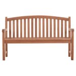 ΠΑΓΚΑΚΙ ΚΗΠΟΥ 3ΘΕΣΙΟ ELENA HM18125 ΞΥΛΟ TEAK--ΦΥΣΙΚΟ 150x61x95Υεκ. - Image 3