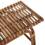 ΠΑΓΚΑΚΙ-ΜΠΑΓΚΑΖΙΕΡΑ ΞΕΝΟΔΟΧΕΙΟΥ ΑΠΟ RATTAN ΦΥΣΙΚΟ ΧΡΩΜΑ 90x42x48Υεκ.HM9480 - Image 5