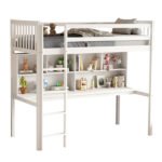 Αγόρασε ΠΑΙΔΙΚH KOYKETA τ.MONTESSORI ΜΕ ΓΡΑΦΕΙΟ & ΒΙΒΛΙΟΘΗΚΗ LIBRO HM708.03 ΞΥΛΟ ΠΕΥΚΟΥ ΛΕΥΚΟ- 90x190εκ σε μοναδική τιμή στο clickforshop.gr