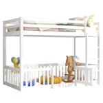 Αγόρασε ΠΑΙΔΙΚΗ ΚΟΥΚΕΤΑ τ.MONTESSORI ΜΕ ΠΑΡΚΑΚΙ PLAYKID HM703.03 ΞΥΛΟ ΠΕΥΚΟΥ ΛΕΥΚΟ ΓΙΑ 190x90εκ σε μοναδική τιμή στο clickforshop.gr