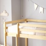 ΠΑΙΔΙΚΗ ΚΟΥΚΕΤΑ τ.MONTESSORI ΜΕ ΠΑΡΚΑΚΙ PLAYKID HM703.01 ΞΥΛΟ ΠΕΥΚΟΥ ΦΥΣΙΚΟ ΓΙΑ 190x90εκ - Image 6