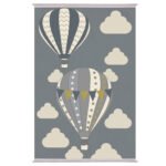 Αγόρασε ΠΑΙΔΙΚΟ ΧΑΛΙ ΜΕ ΚΡΟΣΙΑ ΣΕΙΡΑ KIDDER HM7678.23 ΑΕΡΟΣΤΑΤΑ ΜΠΛE 80Χ150 εκ. σε μοναδική τιμή στο clickforshop.gr