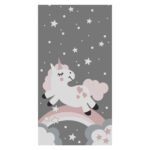 Αγόρασε ΠΑΙΔΙΚΟ ΧΑΛΙ ΜΕ ΚΡΟΣΙΑ HM7679.15 UNICORN ΓΚΡΙ 120Χ180 εκ. σε μοναδική τιμή στο clickforshop.gr