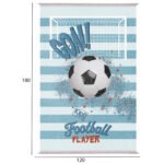 ΠΑΙΔΙΚΟ ΧΑΛΙ ΜΕ ΚΡΟΣΙΑ GOAL ΜΠΛΕ HM7679.21 120Χ180 εκ. - Image 2