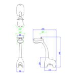 ΠΑΙΔΙΚΟ ΦΩΤΙΣΤΙΚΟ ΓΡΑΦΕΙΟΥ ΑΦΗΣ LED BADOO ΚΑΜΗΛΟΠΑΡΔΑΛΗ HM4450.01 ΛΕΥΚΟ ABS - Image 2