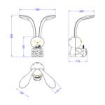 ΠΑΙΔΙΚΟ ΦΩΤΙΣΤΙΚΟ ΓΡΑΦΕΙΟΥ LED BADOO ΚΟΥΝΕΛΑΚΙ HM4456.01 ΛΕΥΚΟ ABS - Image 2