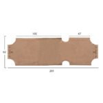 ΠΑΝΙ TEXTILENE 600gr/m2 2X1 ΑΝΤΑΛΛΑΚΤΙΚΟ ΞΑΠΛΩΣΤΡΑΣ HM5072.70 ΜΠΕΖ - Image 2