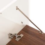 ΠΑΠΟΥΤΣΟΘΗΚΗ 3ΘΕΣΕΩΝ MIRABELL HM8938.11 ΜΕΛΑΜΙΝΗ ΣΕ ΚΑΡΥΔΙ-ΛΕΥΚΟ 90Χ30Χ93Yεκ. - Image 5