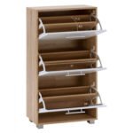 ΠΑΠΟΥΤΣΟΘΗΚΗ ΜΕΛΑΜΙΝΗΣ DAVINA 3ΘΕΣΕΩΝ HM2221.06 SONAMA-ΛΕΥΚΗ 62Χ24Χ110Υ εκ. - Image 3